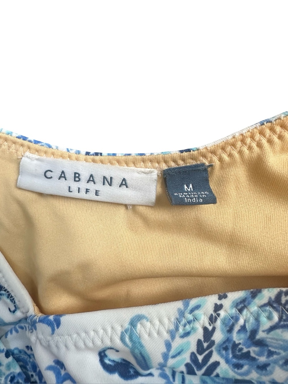 NWOT Cabana Life Charleston Wrap One-Piece Swimsuit UPF 50 size Medium - Picture 8 of 13
